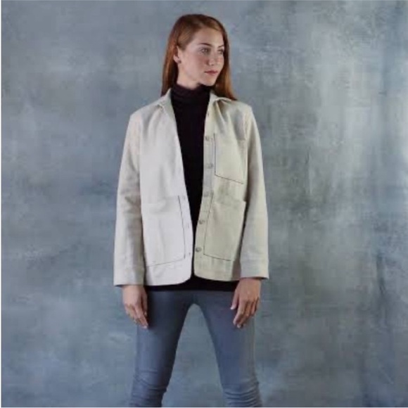 Ali Golden Wool Chore Jacket - Picture 2 of 10